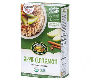 Nature’s Path Flax Apple Cinnamon Instant Oatmeal
