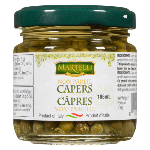 Martelli Capers Unsalted