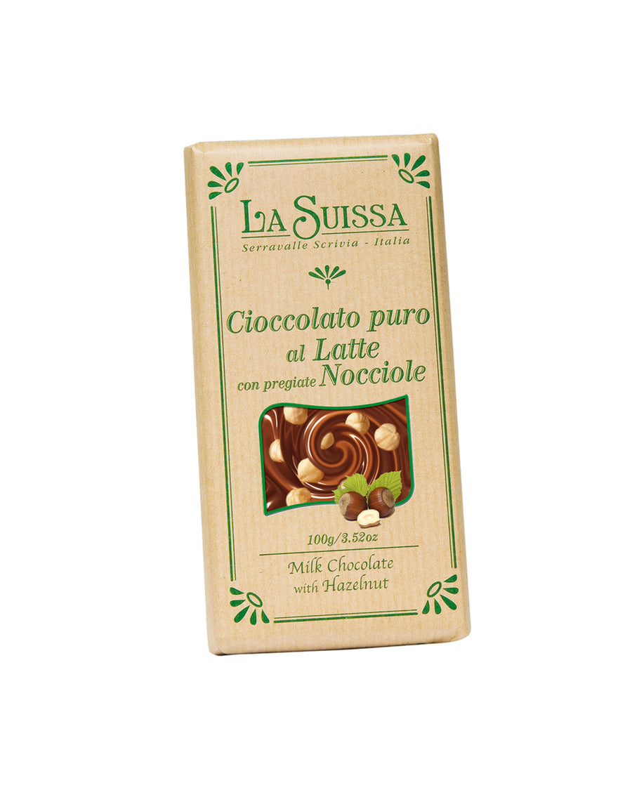 La Suissa - Cioccolato al Latte Con Nocciole