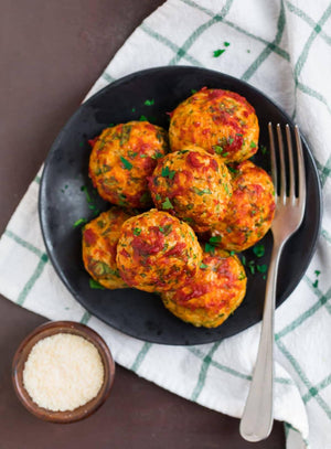 Chicken and Vegetable Meatballs
