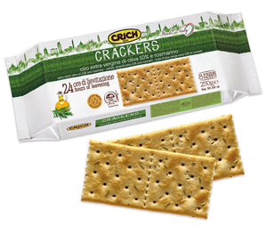 Crich Olive Oil and Rosemary Crackers