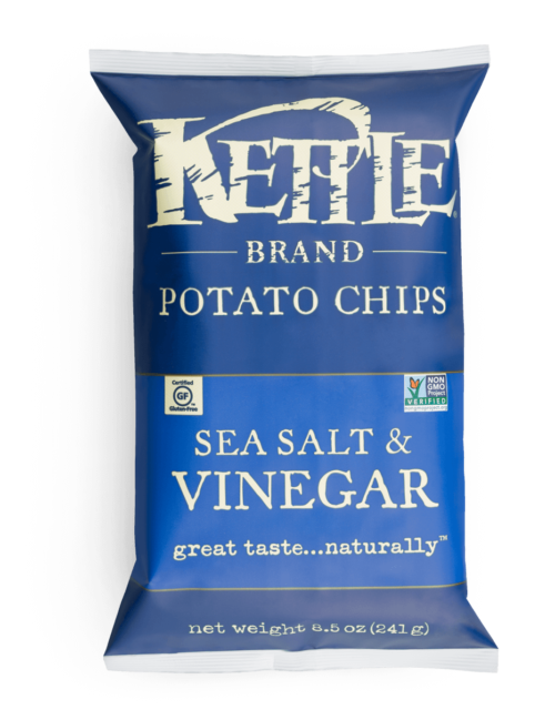 Kettle Sea Salt and Vinegar Potato Chips
